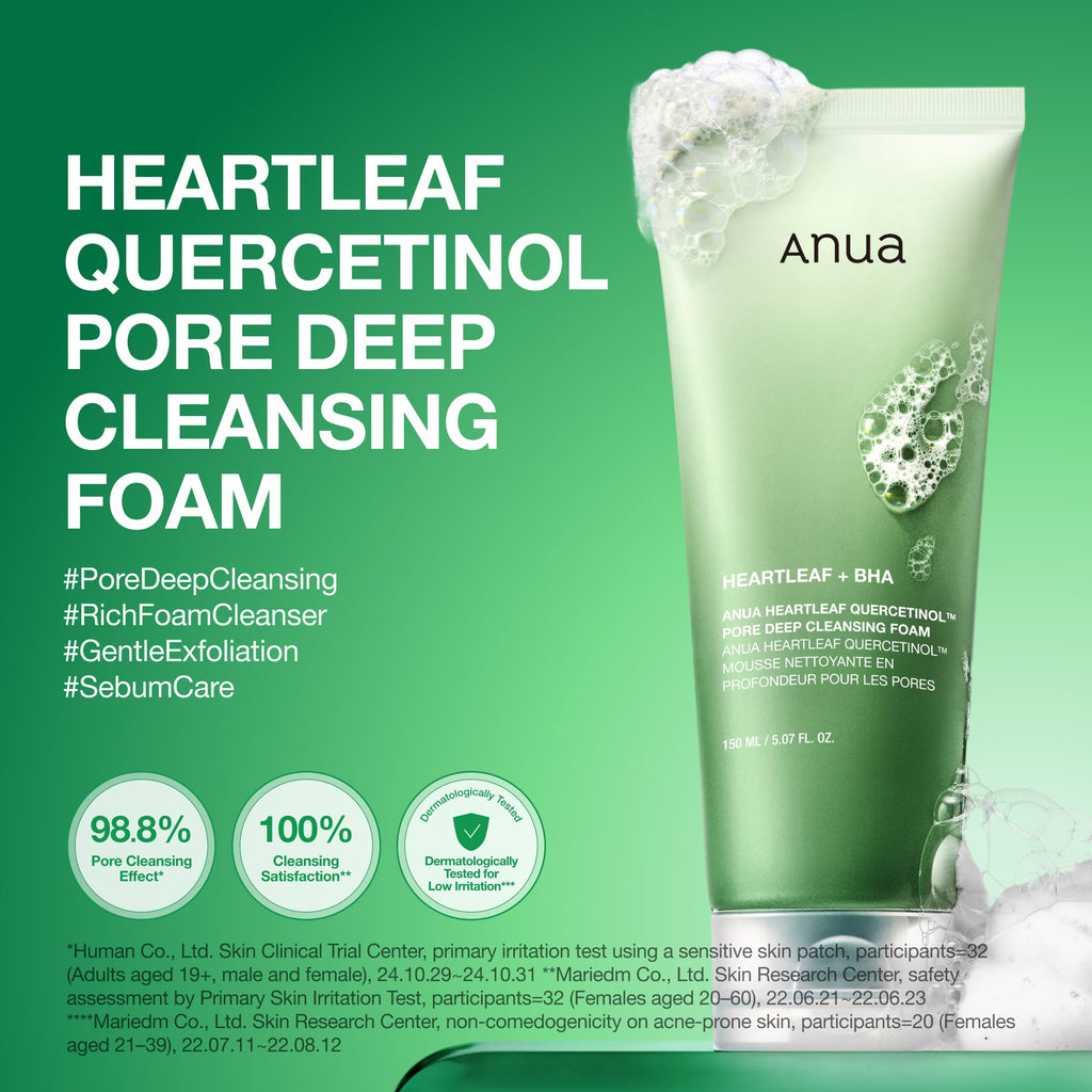 Anua 魚腥草毛孔深層潔面泡沫 150ml