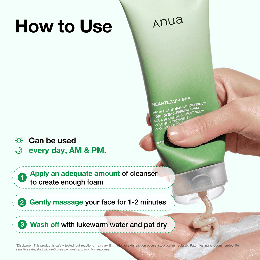 Anua 魚腥草毛孔深層潔面泡沫 150ml