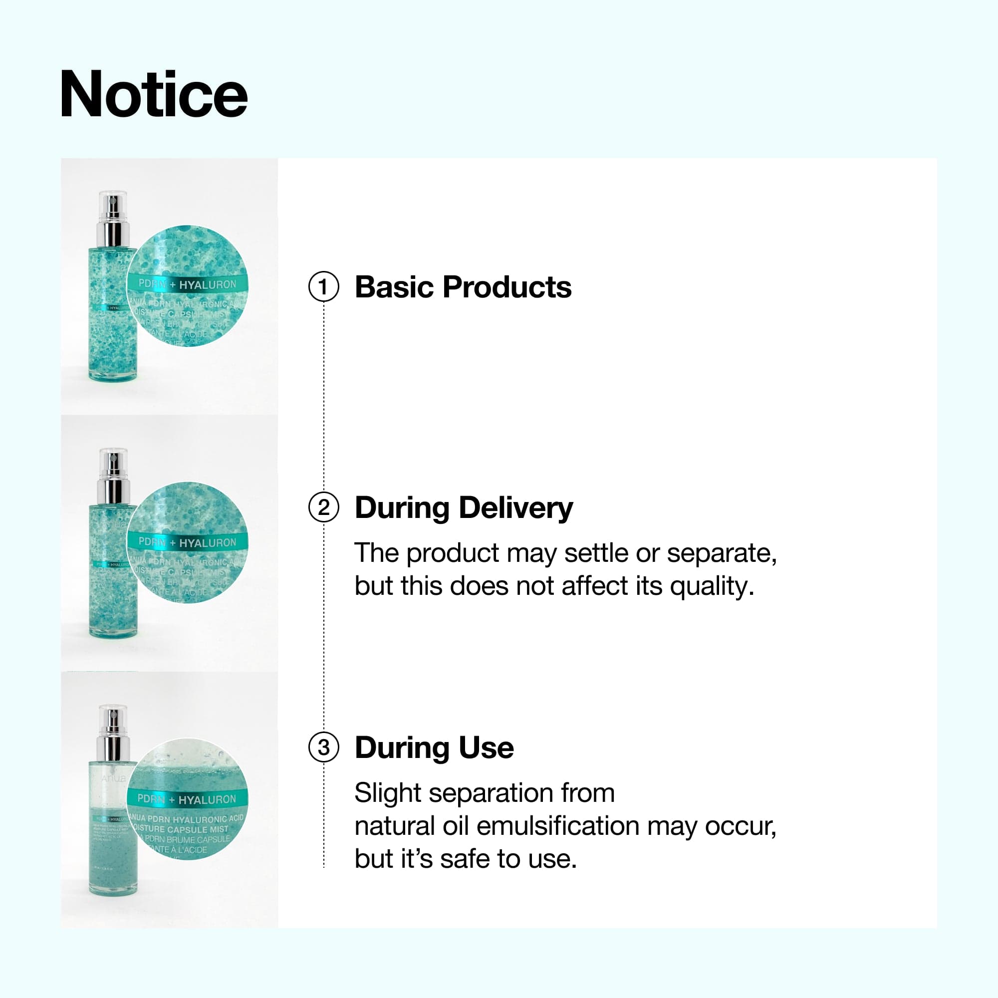 Anua PDRN透明質酸水光膠囊噴霧100ml