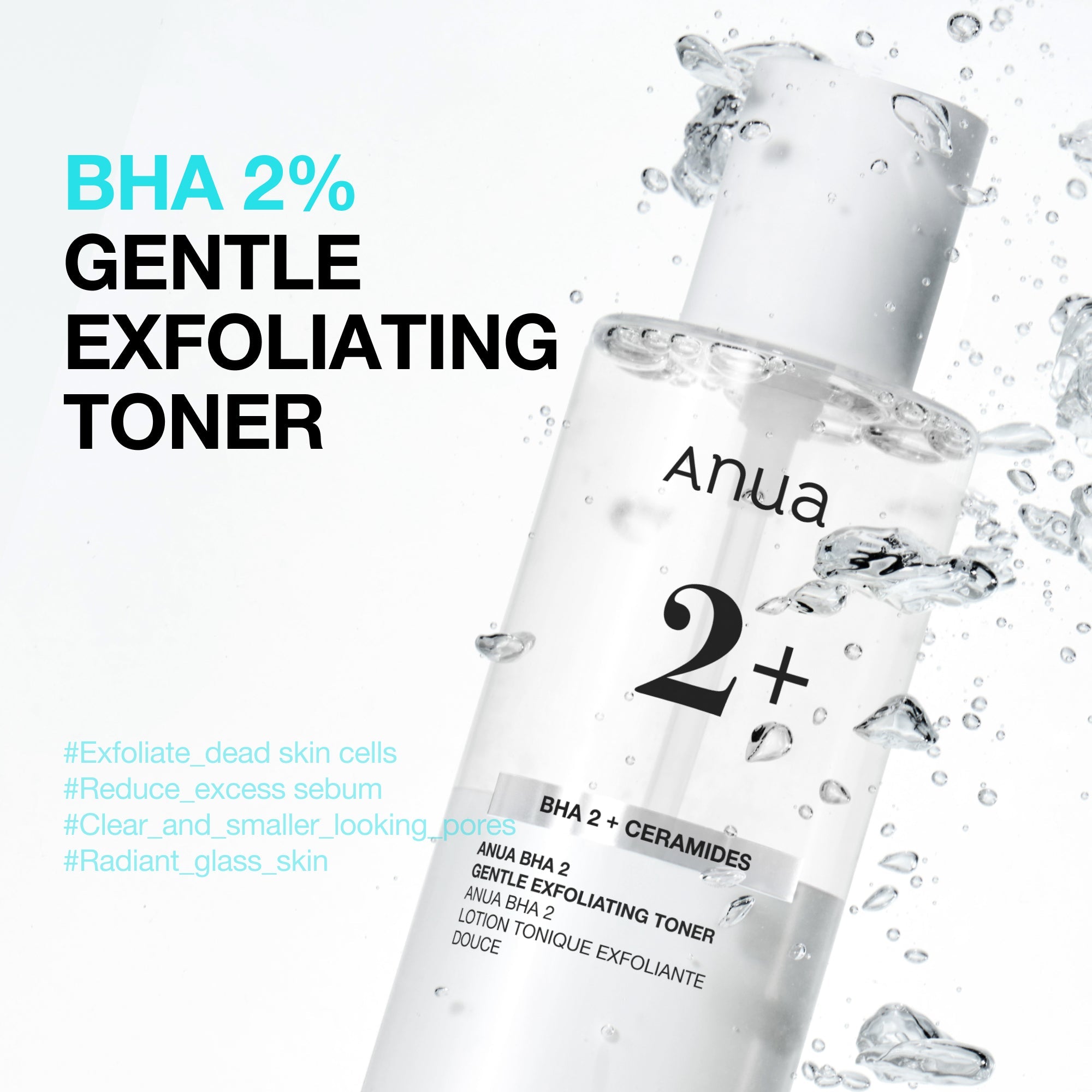 ANUA BHA2% Gentle Exfoliating Toner 150ml