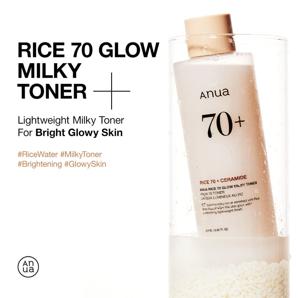 Anua 大米 70% 光澤奶狀爽膚水 [250ml]