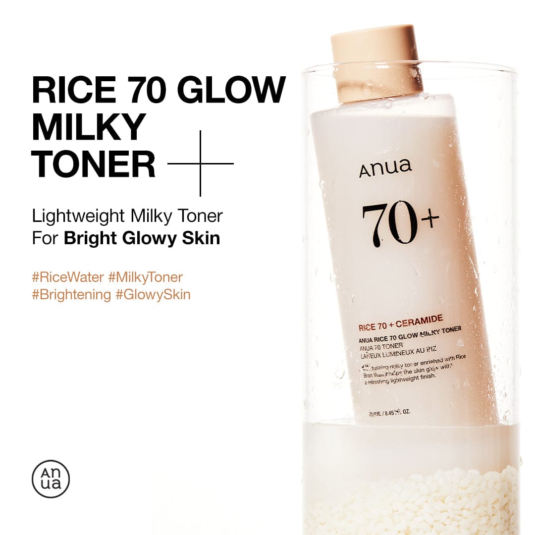 Anua 大米 70% 光澤奶狀爽膚水 [250ml]