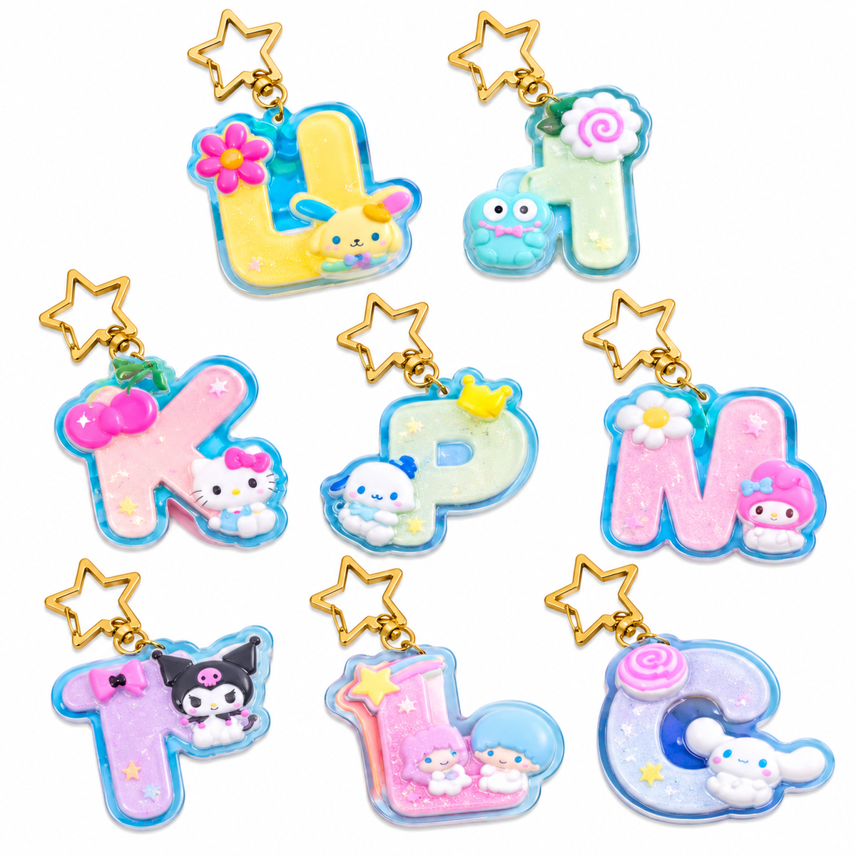 sanrio-sanrio-aurora-造型匙扣一件