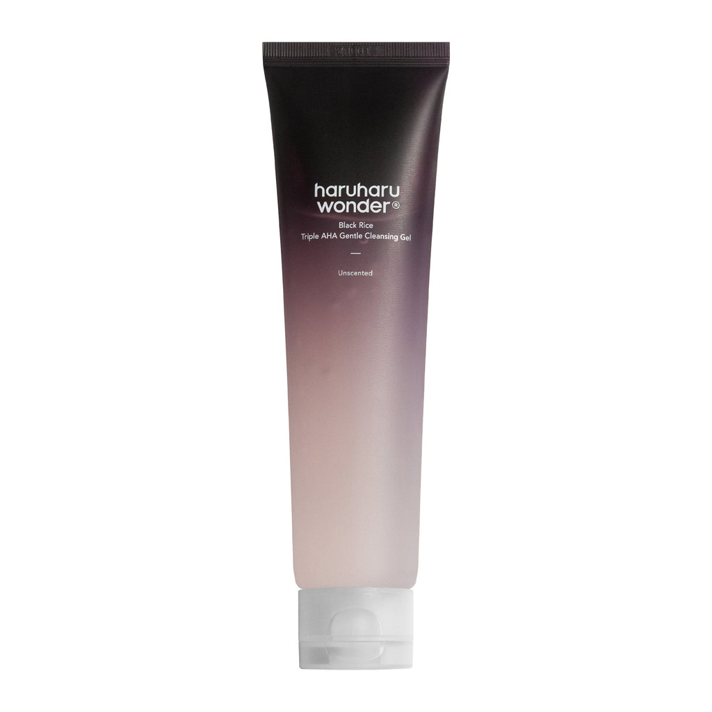 Haruharu Wonder 黑米三重AHA溫和潔面?喱 100ml