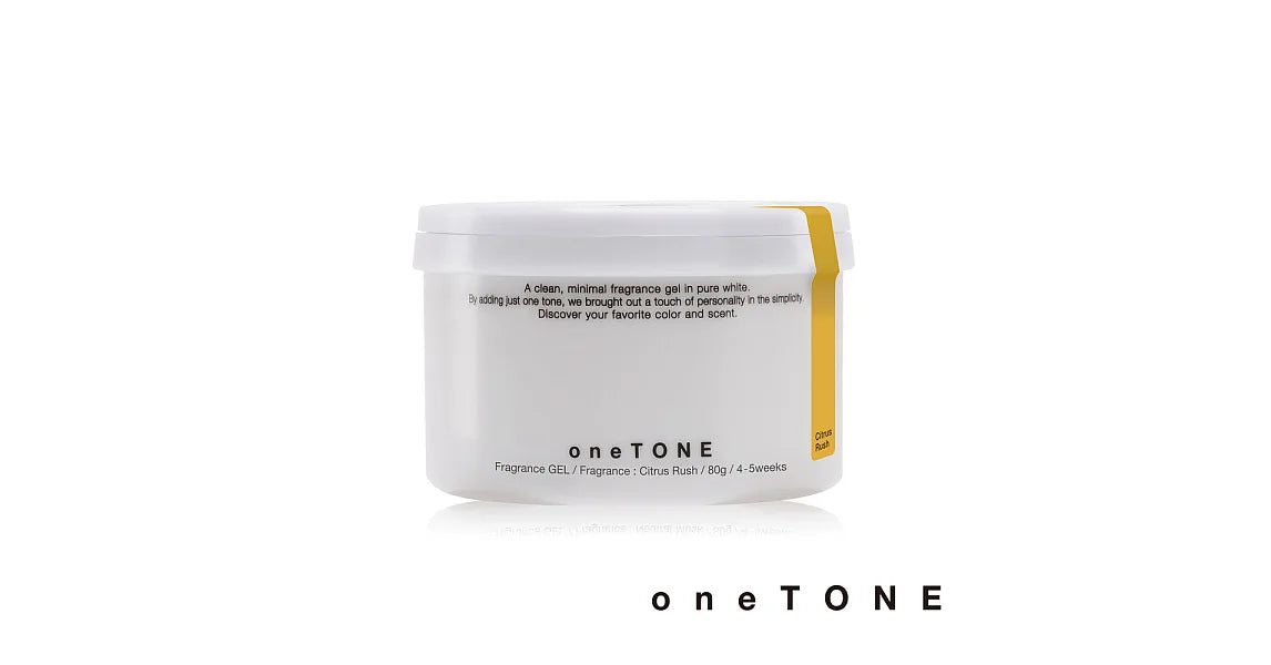 one TONE 香氛凝膠 柑橘活力