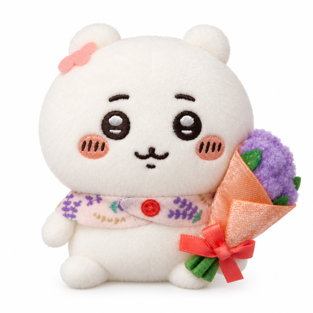 Chiikawa薰衣草 小公仔吊飾(毛公仔)03