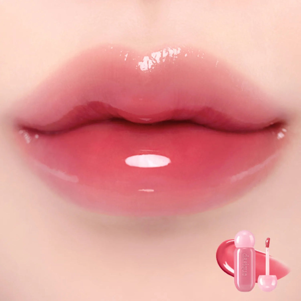 dasique-juicy-dewy-glow-tint #10 甜心漿果 色號效果