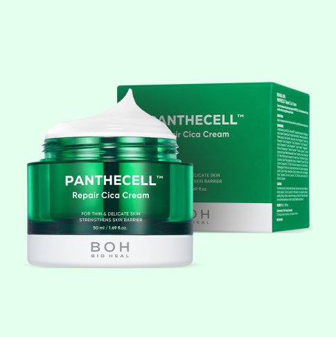 BIOHEAL BOH 泛醇積雪草修護面霜 PANTHECELL Repair Cica Cream 50ml 連盒