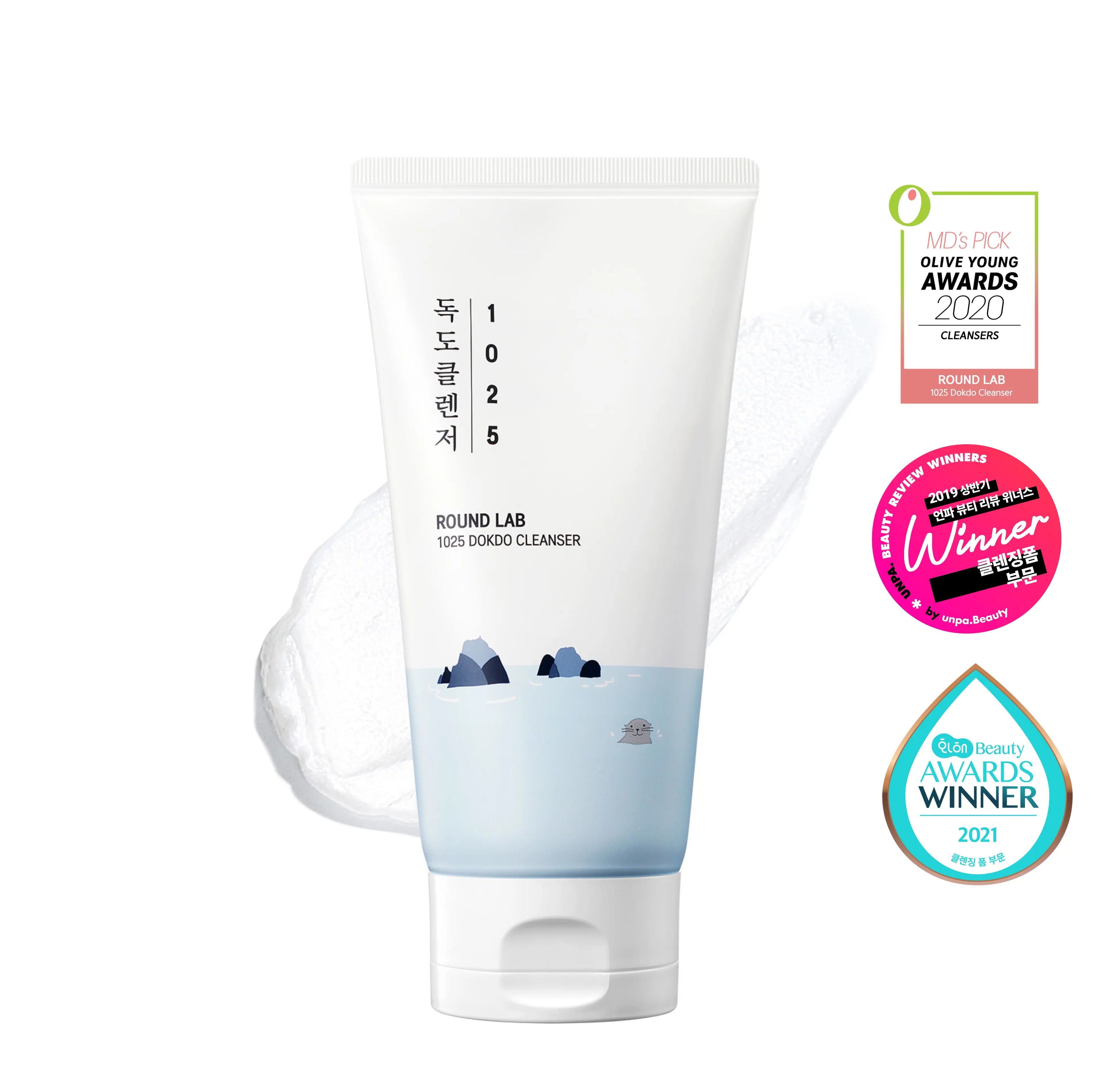 Round Lab-1025獨島弱酸性保濕洗面乳150ml