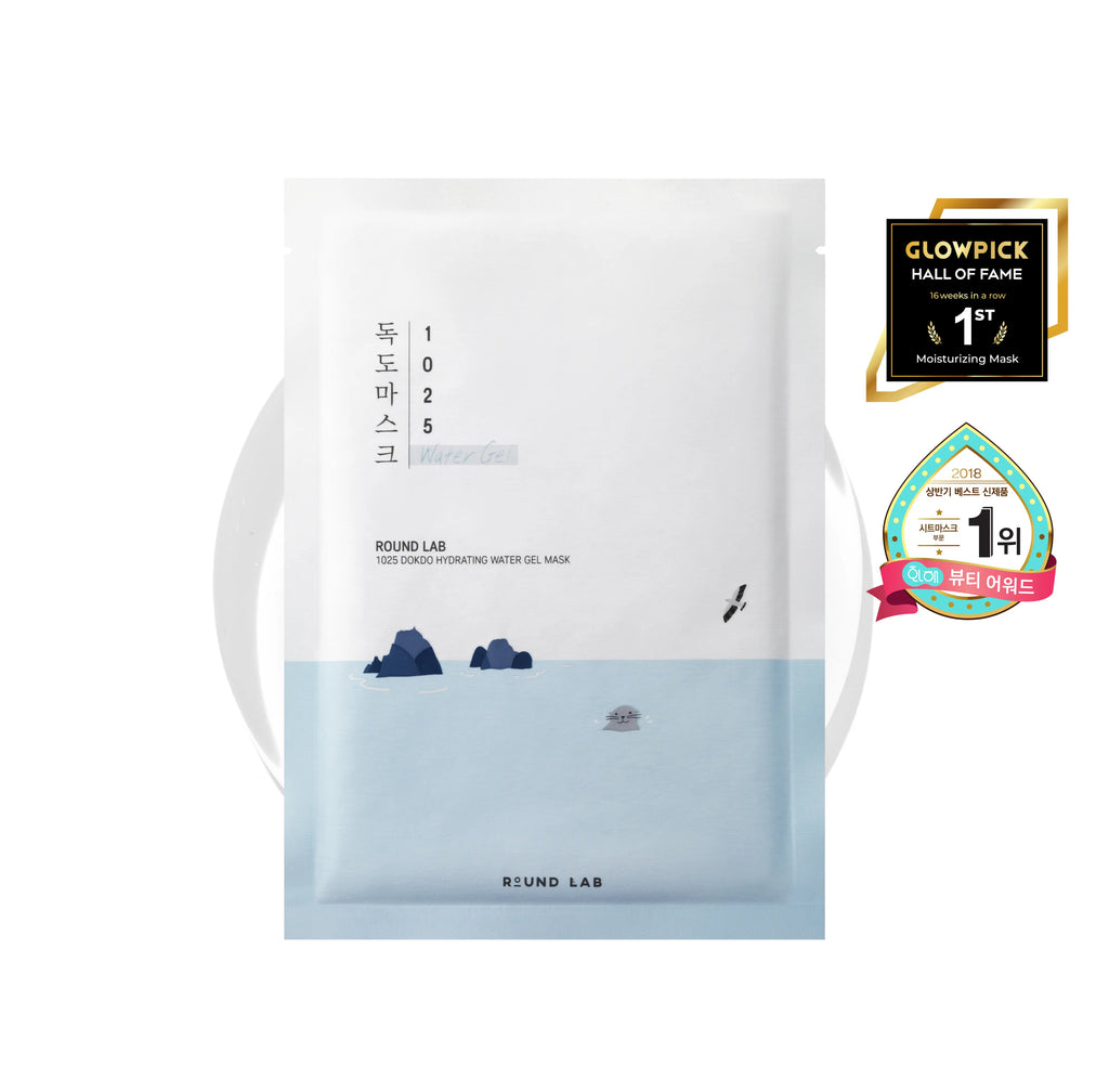 ROUND LAB 1025 獨島保濕水凝膠面膜套裝 [30毫升 x 10片]