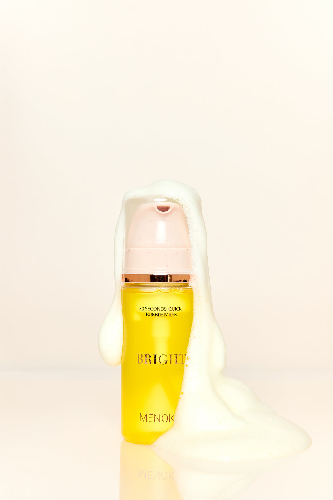 MENOKIN 30秒速效泡沫面膜95ml -黃色亮白