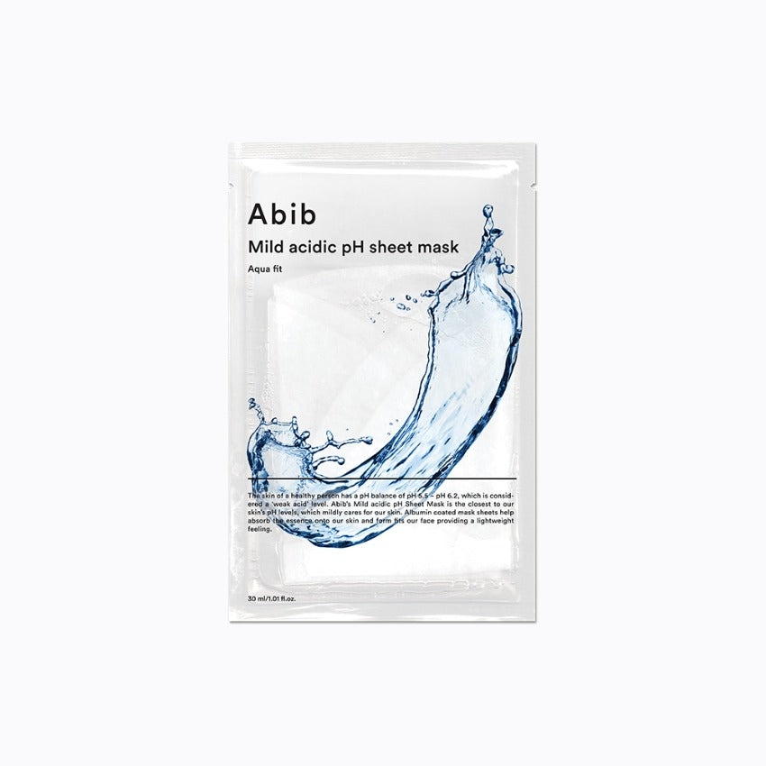Abib - 弱酸性水庫補水面膜 (10片)(盒裝)