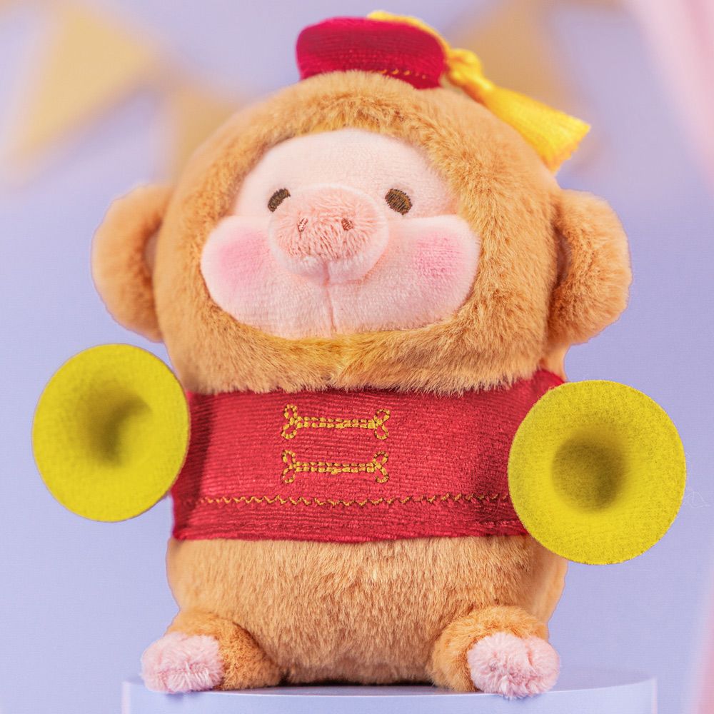 罐頭豬lulu繽紛樂園淘氣猴子lu毛絨掛件-lulu-colourful-paradise-naughty-monkey-lu-plush-charm