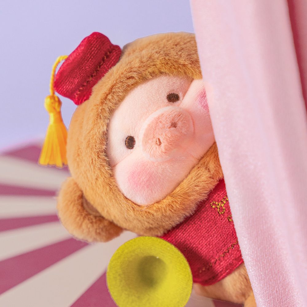 罐頭豬lulu繽紛樂園淘氣猴子lu毛絨掛件-lulu-colourful-paradise-naughty-monkey-lu-plush-charm