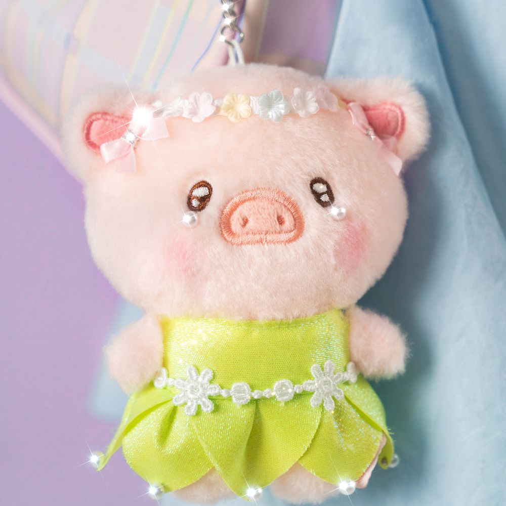 罐頭豬lulu繽紛樂園花仙子lu毛絨掛件-lulu-colourful-paradise-flower-fairy-lu-plush-charm