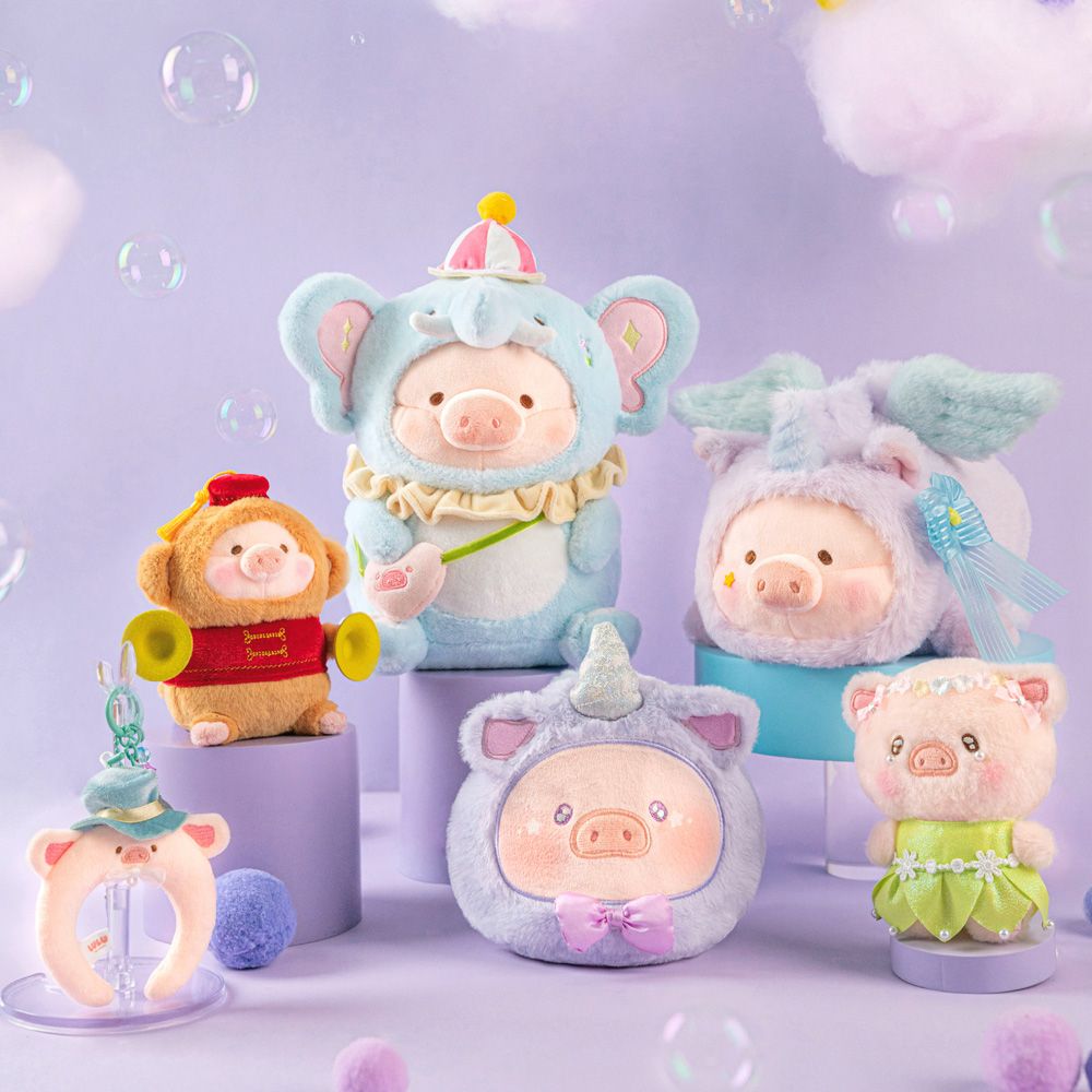 罐頭豬lulu繽紛樂園淘氣猴子lu毛絨掛件-lulu-colourful-paradise-naughty-monkey-lu-plush-charm