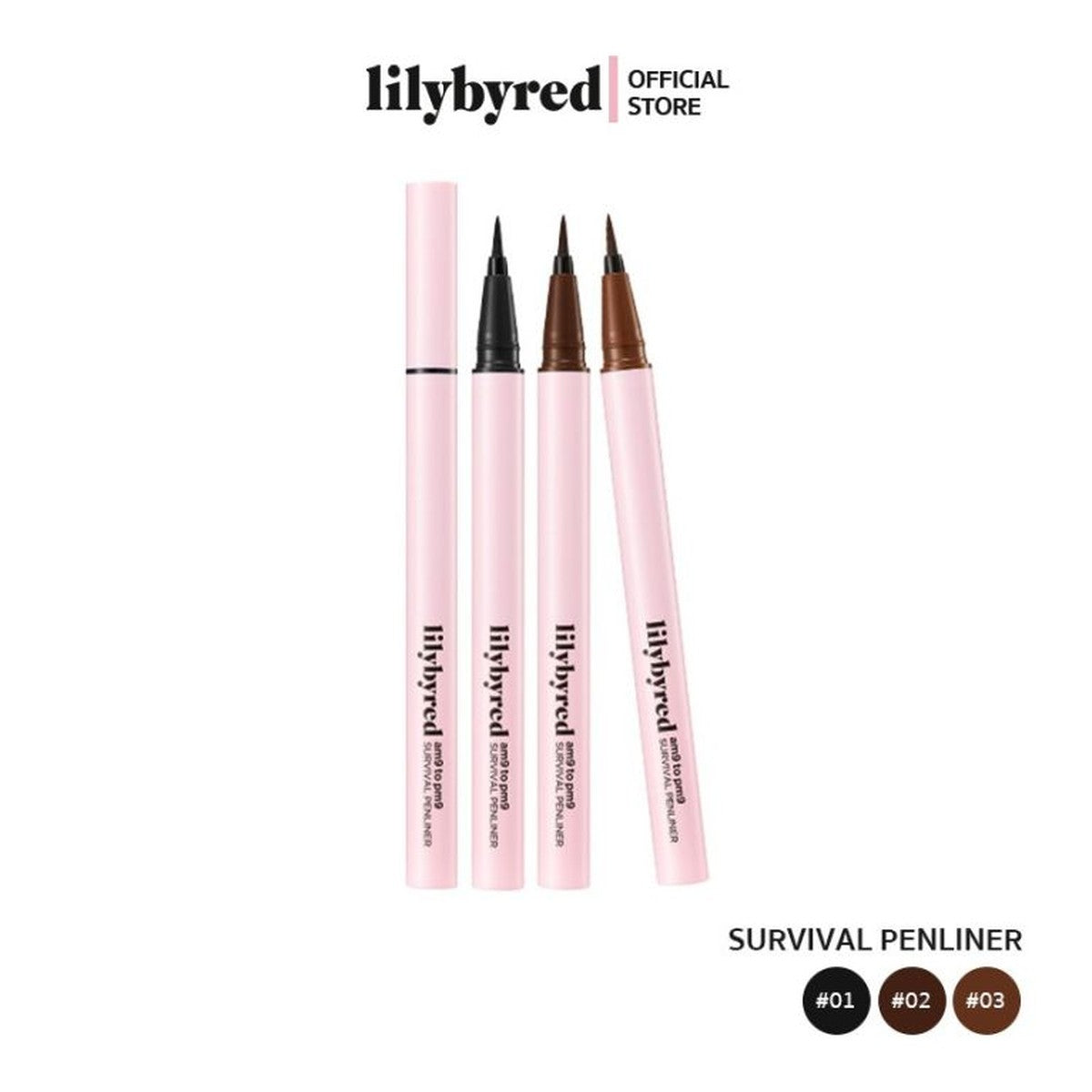 LILYBYRED 生存眼線液筆 Am9 to Pm9 Survival Penliner
