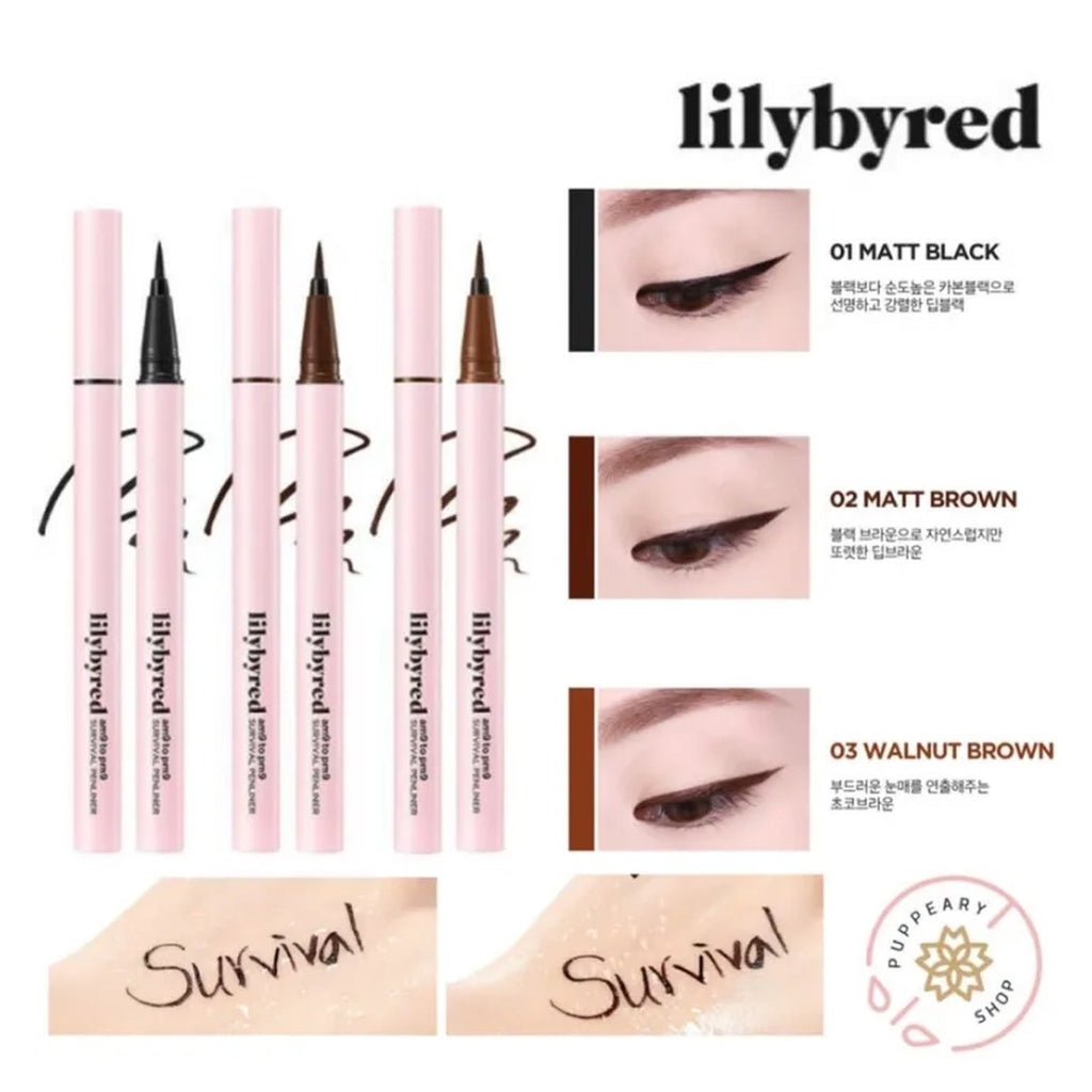 LILYBYRED 生存眼線液筆 Am9 to Pm9 Survival Penliner