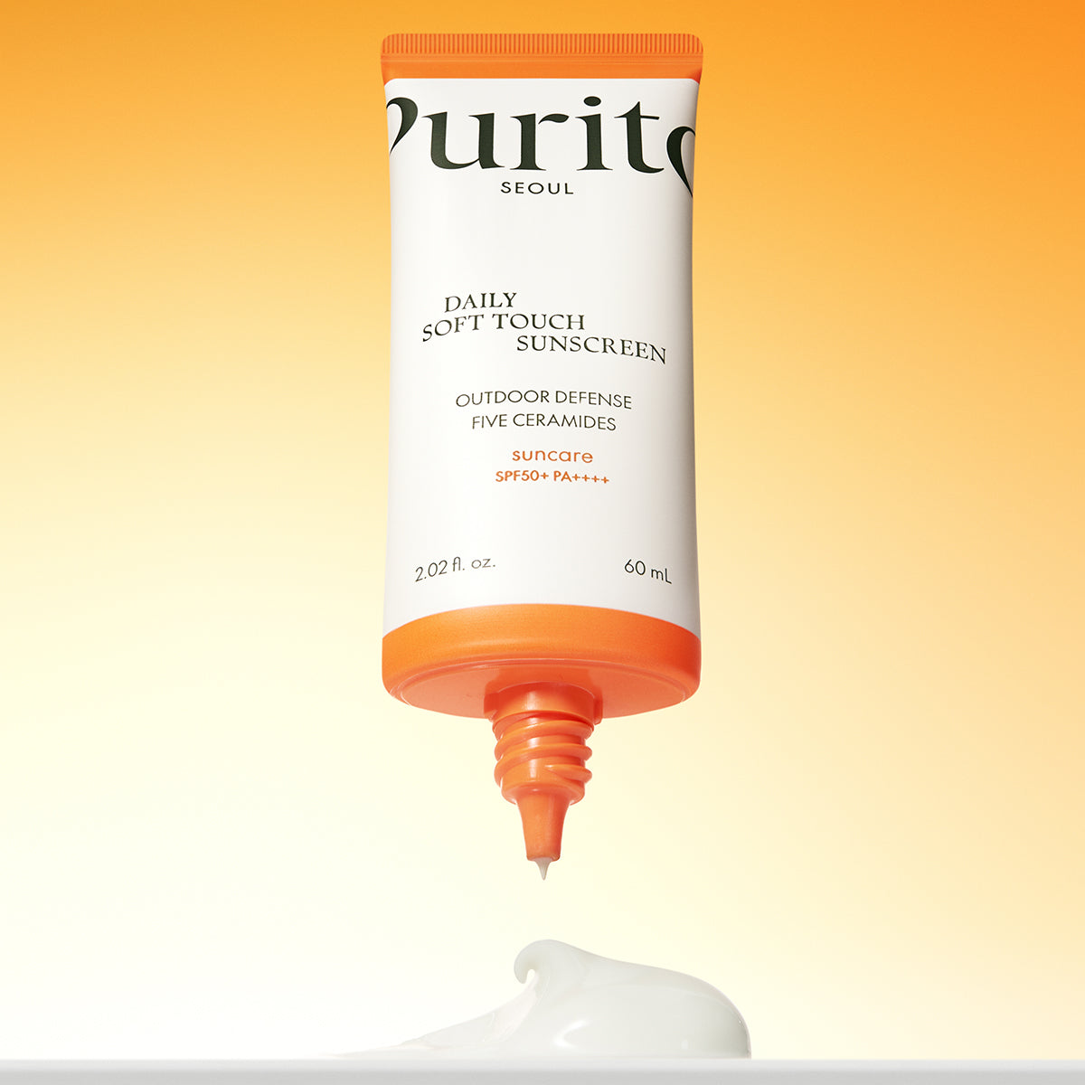 PURITO SEOUL 輕柔觸感防曬乳（新版）60ml