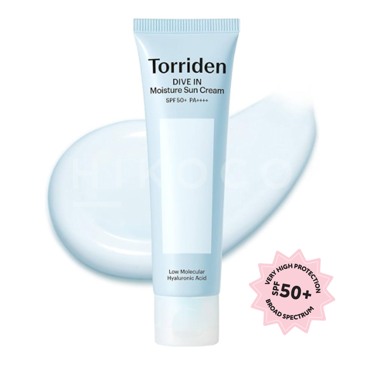 Torriden 低分子透明質酸水潤保濕防曬霜 60ml