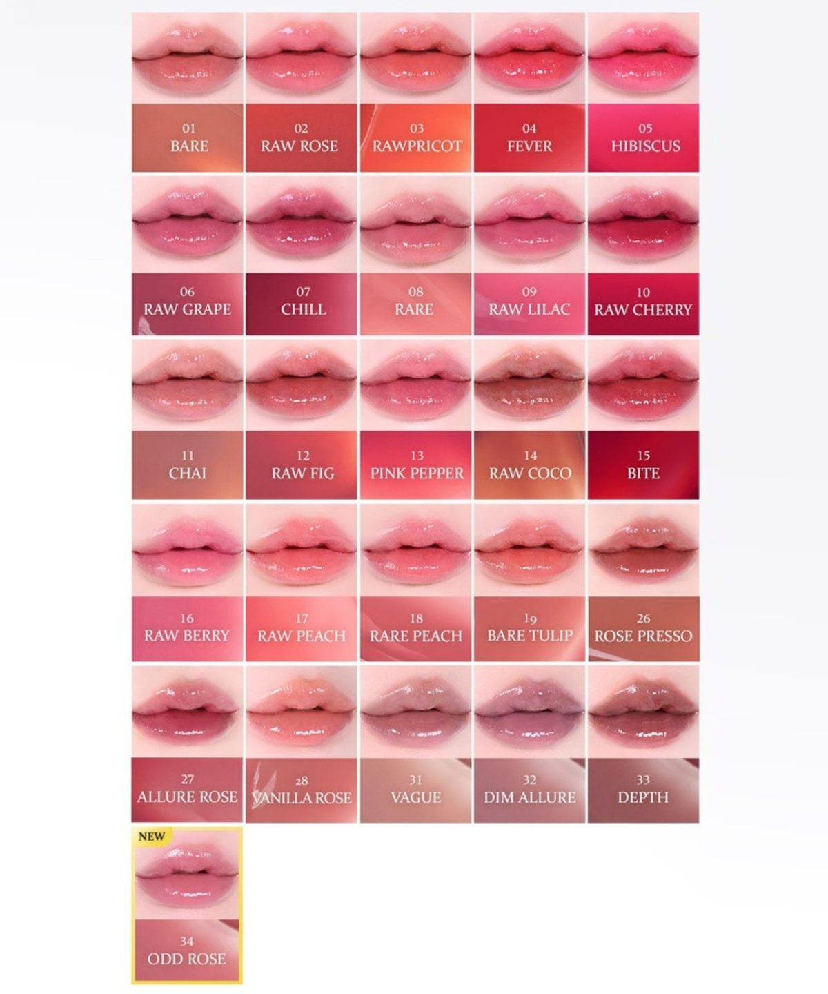 hince Raw Glow Gel Tint 果凍唇釉