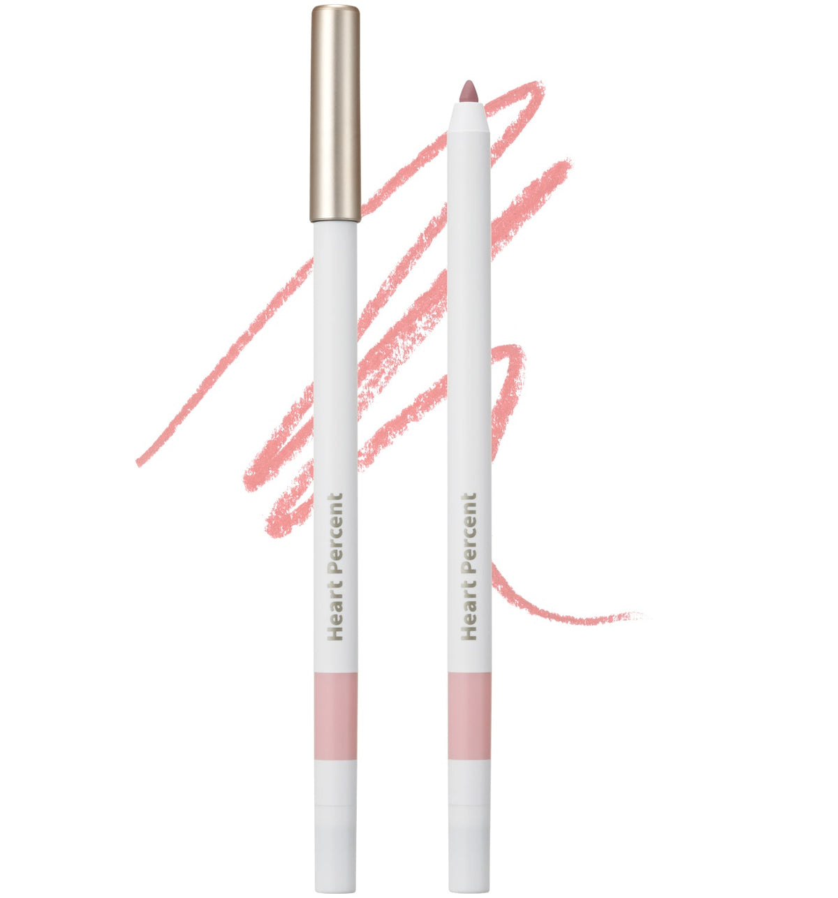 Heart Percent Dote On Mood Lip Pencil Slim #02 Creamy Pink