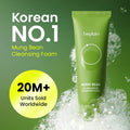 Beplain 弱酸性綠豆洗面奶 80ml