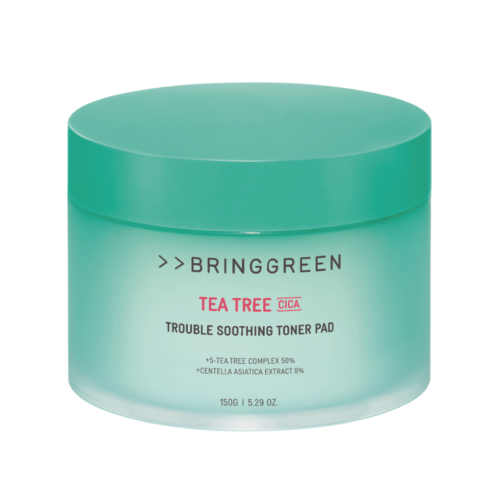 Bring Green-積雪草茶樹強大保濕舒緩爽膚棉90片