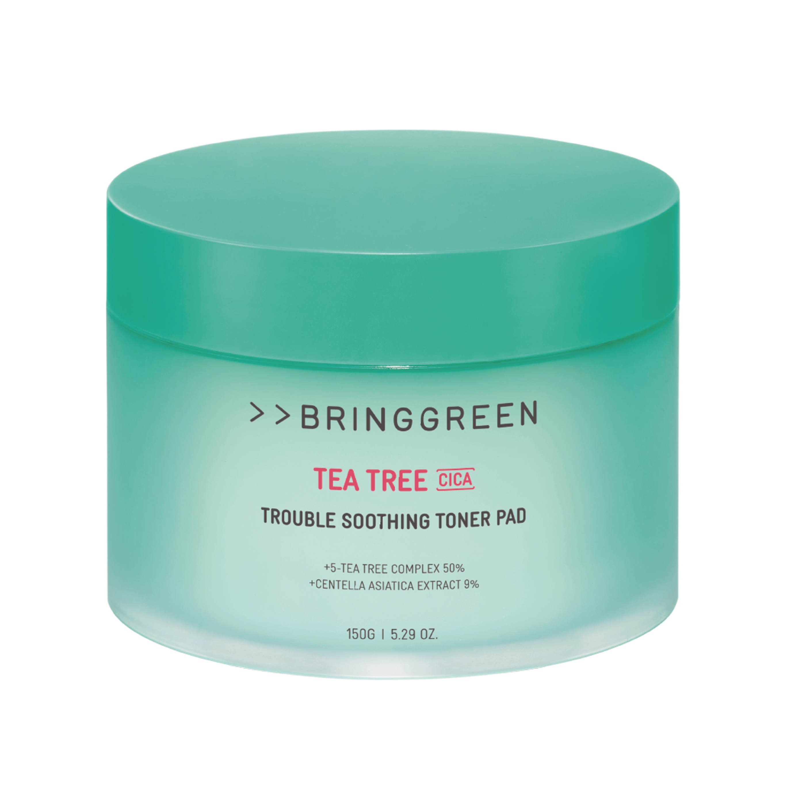 Bring Green-積雪草茶樹強大保濕舒緩爽膚棉90片