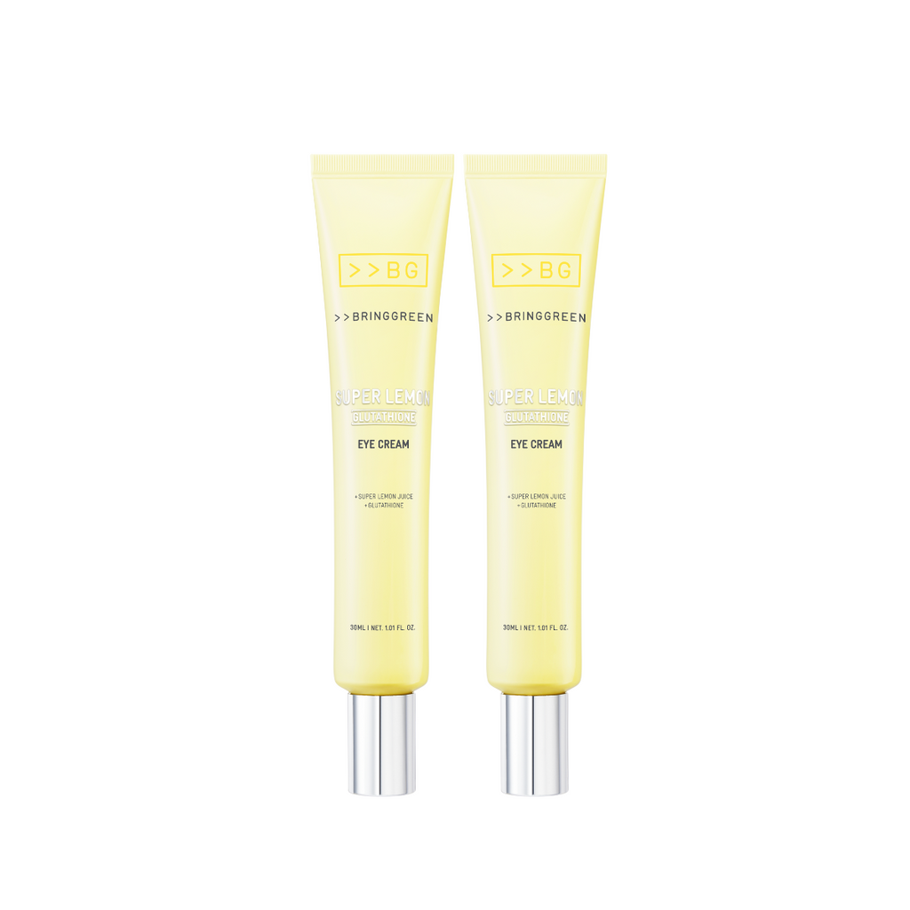 BRING GREEN SUPER LEMON 穀胱甘?眼霜 30ml＋30ml