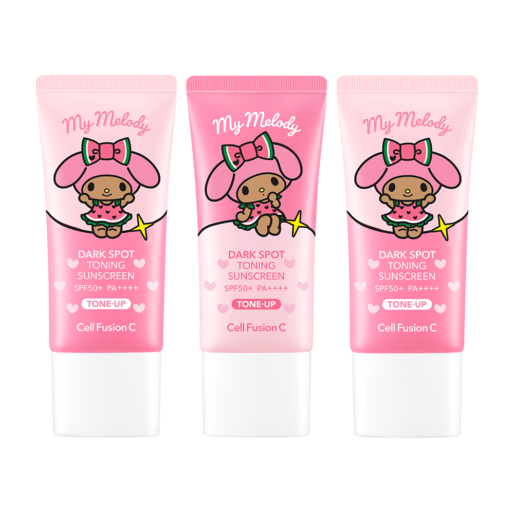 Cell Fusion C 美樂蒂 調色提亮防曬乳 35ml×3 — 商品封面