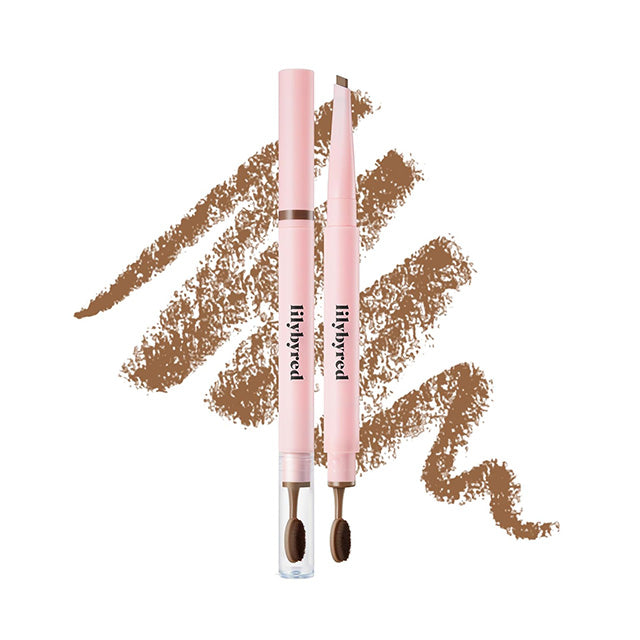 lilybyred Hard Flat Brow Pencil 02 Medium Brown 中棕 JAN 8809393727059