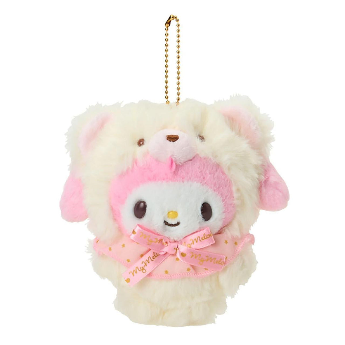 Sanrio My Melody Fuwamosa Doll Mascot Holder 549851 14cm — JAN 4550624549851