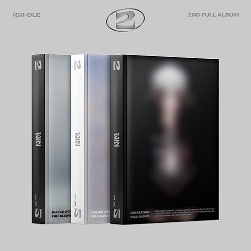 (G)I-DLE - 2nd Full Album '2' (0 Ver. / Gray)