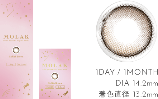 Molak Dollish Brown