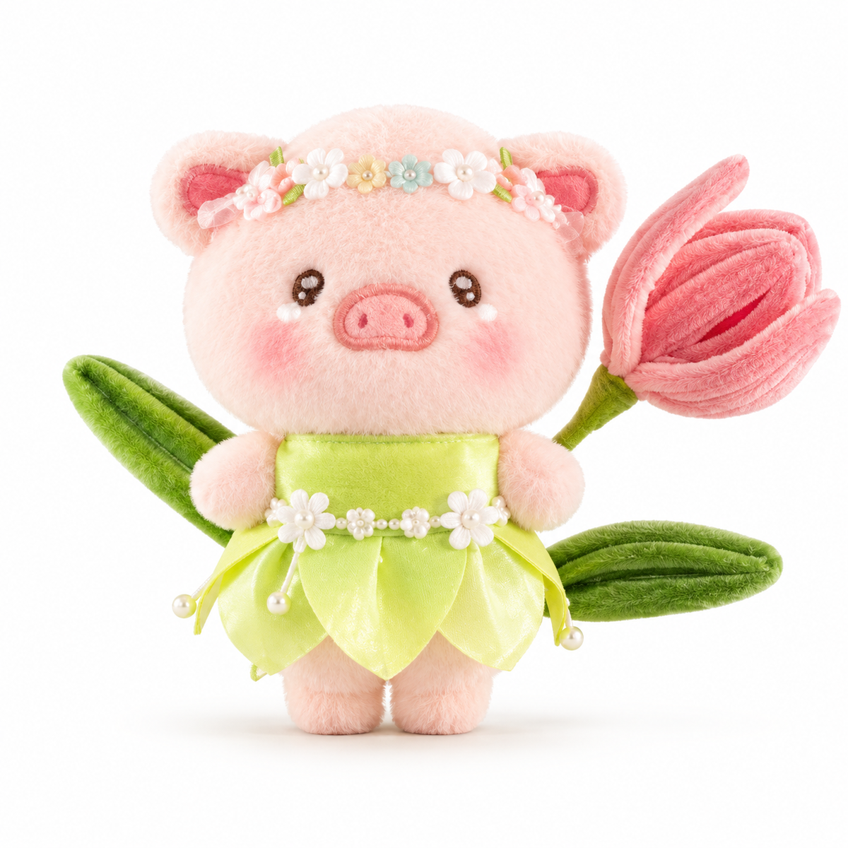 罐頭豬lulu繽紛樂園花仙子lu毛絨掛件-lulu-colourful-paradise-flower-fairy-lu-plush-charm