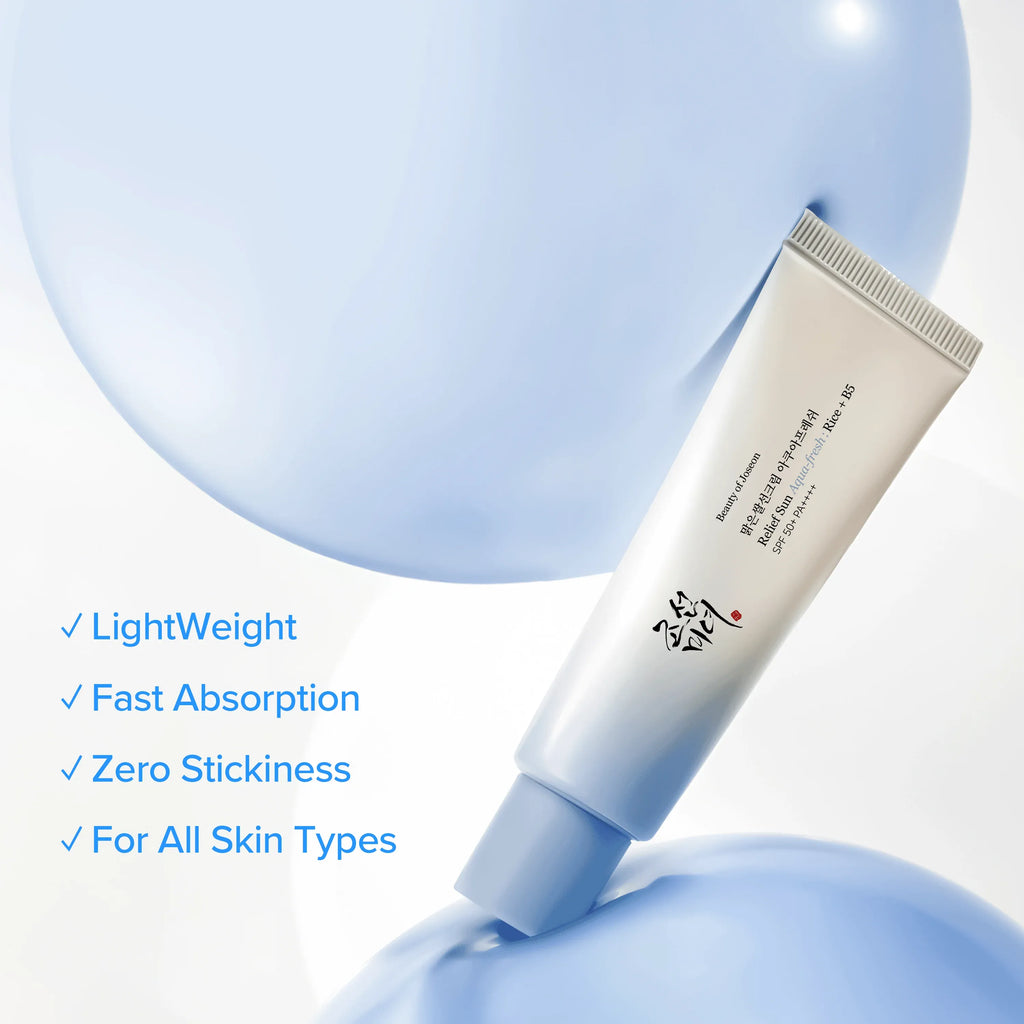 Beauty of Joseon有機米糠 + B5 清爽保濕水感防曬霜 SPF50+ PA++++ 50ml