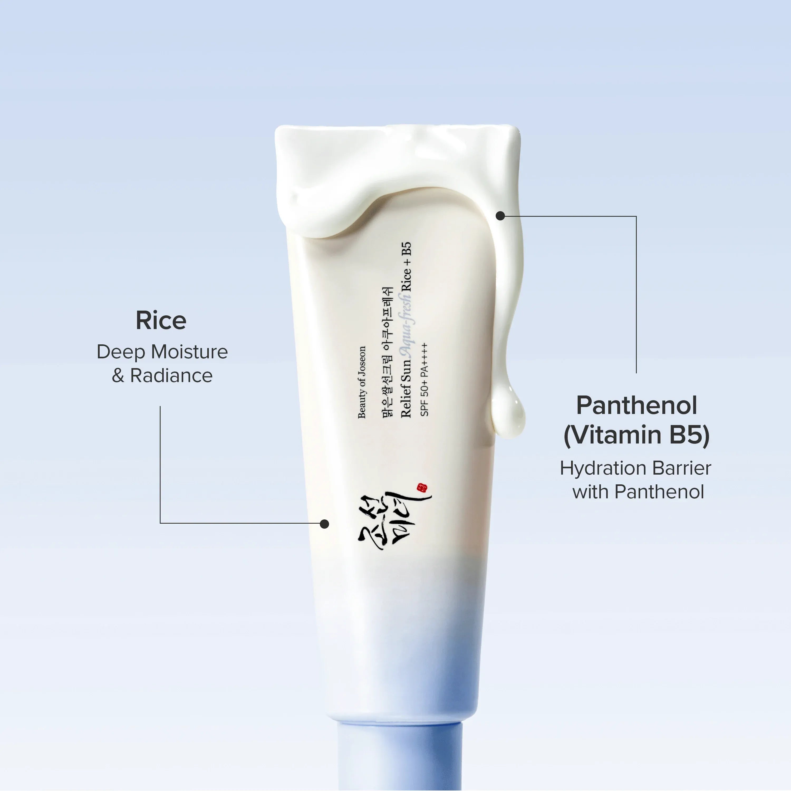 Beauty of Joseon有機米糠 + B5 清爽保濕水感防曬霜 SPF50+ PA++++ 50ml
