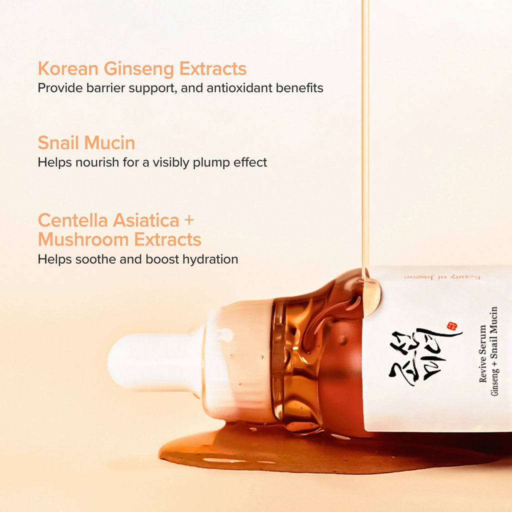 BEAUTY OF JOSEON 草本人參+ 蝸牛修復精華30ml