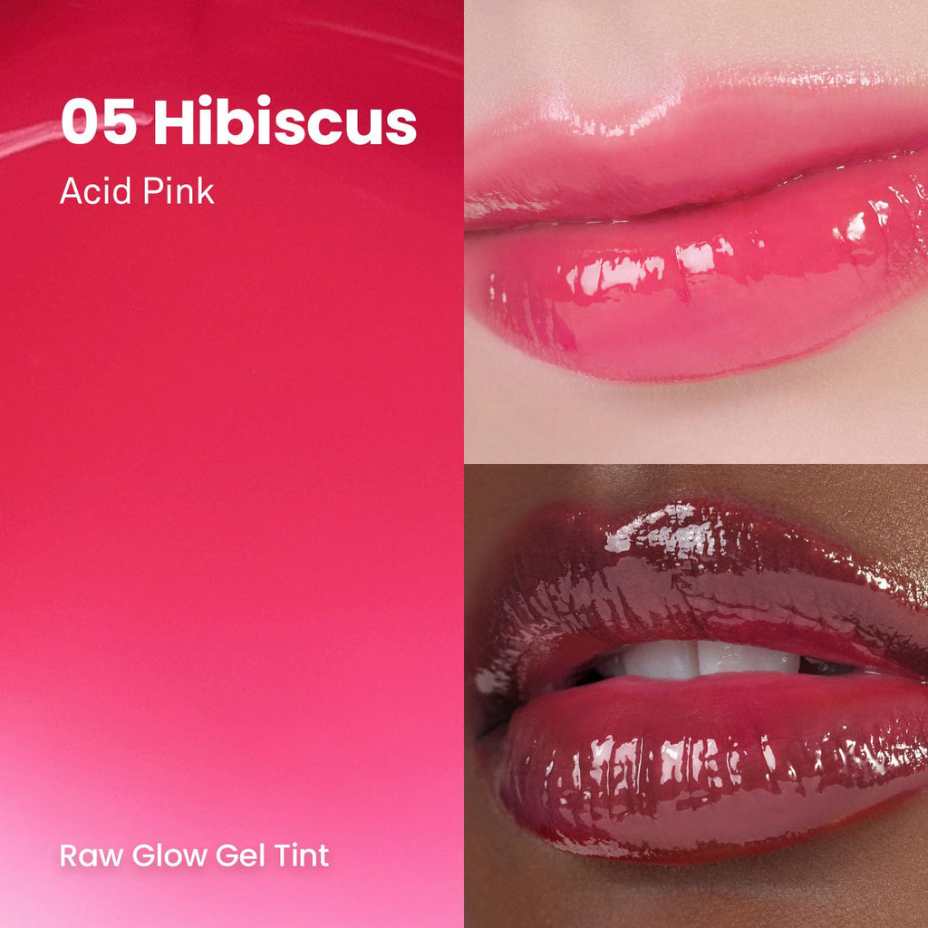 hince-raw-glow-gel-tint R005 HIBISCUS 色號