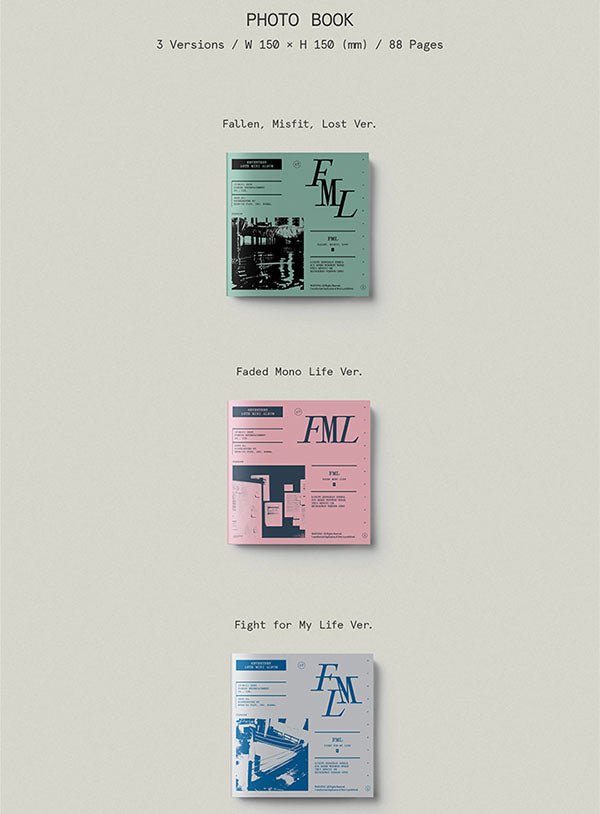 SEVENTEEN - 10th Mini Album 'FML' (Pink Ver.)