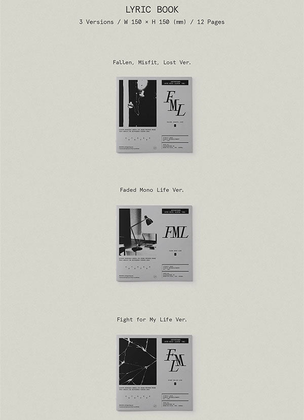 SEVENTEEN - 10th Mini Album 'FML' (Pink Ver.)