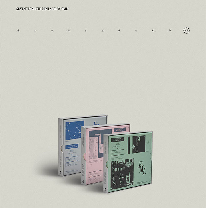 SEVENTEEN - 10th Mini Album 'FML' (Pink Ver.)