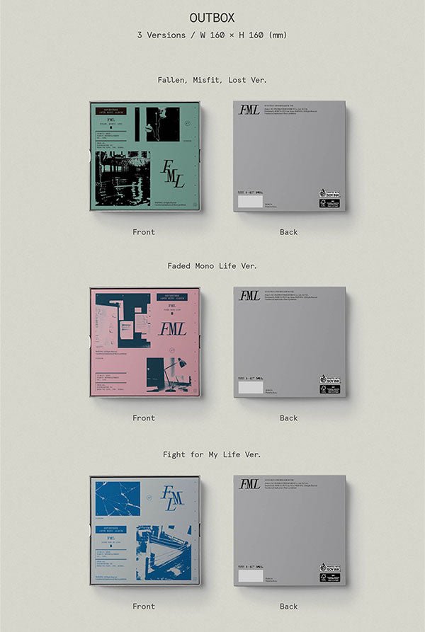 SEVENTEEN - 10th Mini Album 'FML' (Pink Ver.)