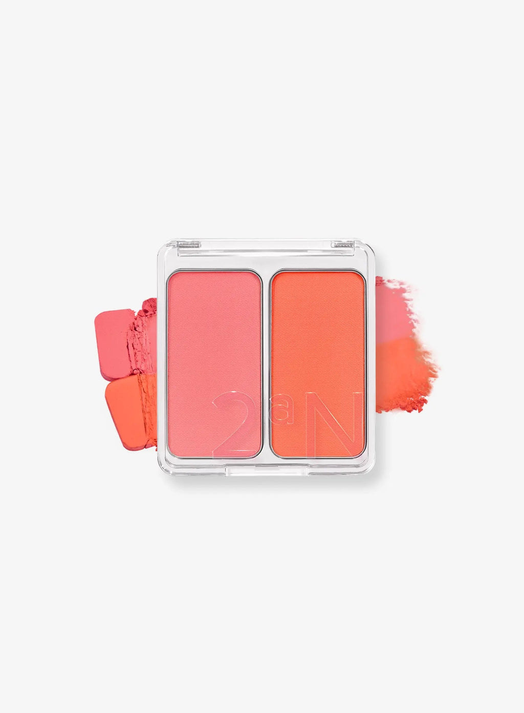 2aN Dual Cheek #04 Hot Living Coral