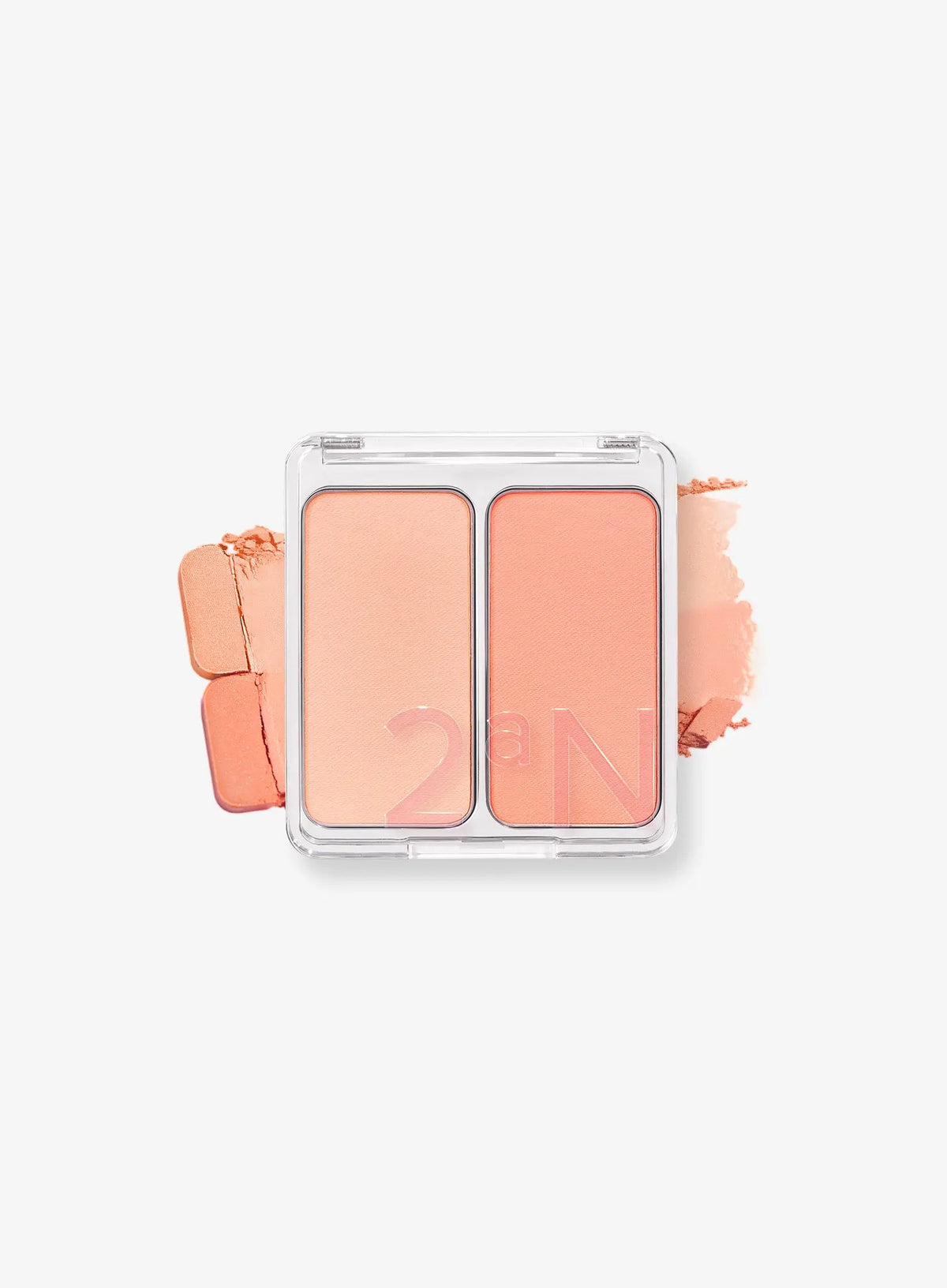 2aN Dual Cheek #07 Peach Fizz