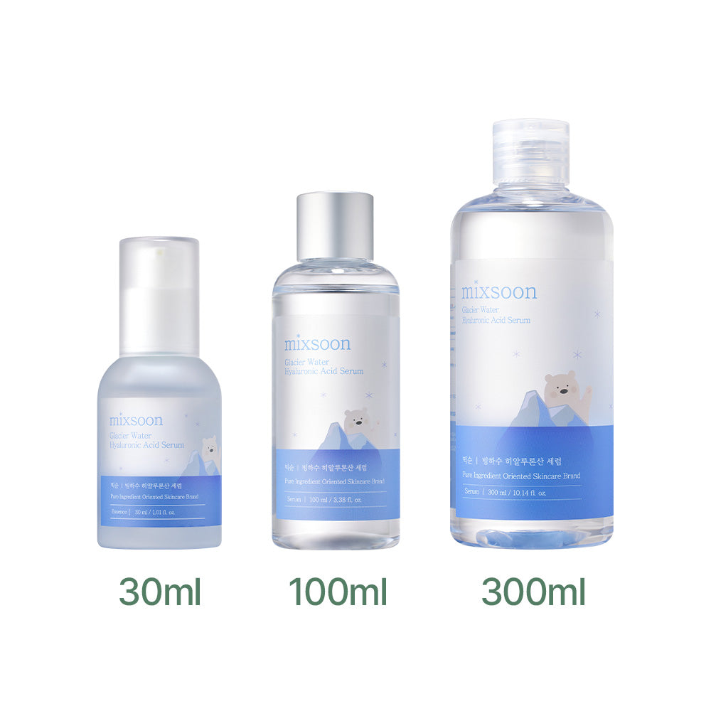 Mixsoon ★ 冰川水玻尿酸精華 300ml (專為乾燥肌膚)