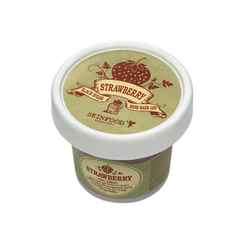 Skinfood (新版) 黑糖草莓水洗面膜