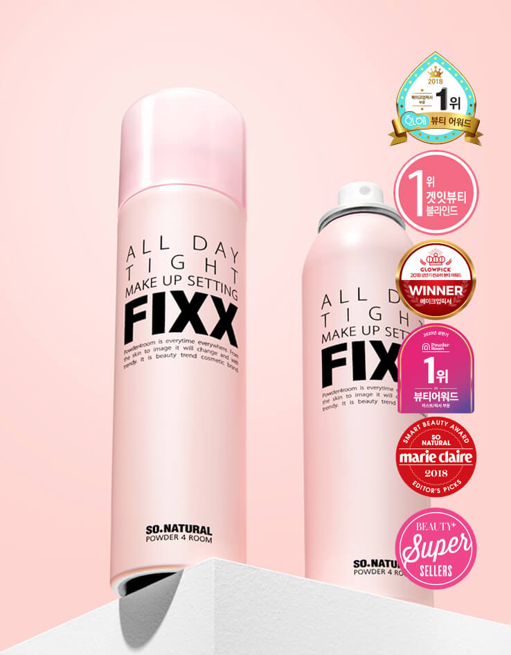 韓國So Natural Fixx 長效保濕控油定妝噴霧 250ml