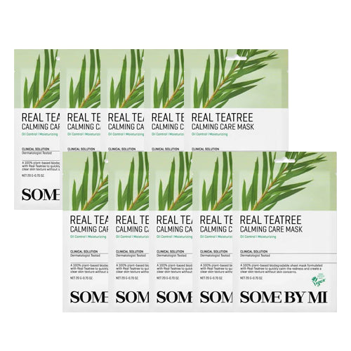 SOMEBYMI 真實茶樹鎮靜面膜 1片